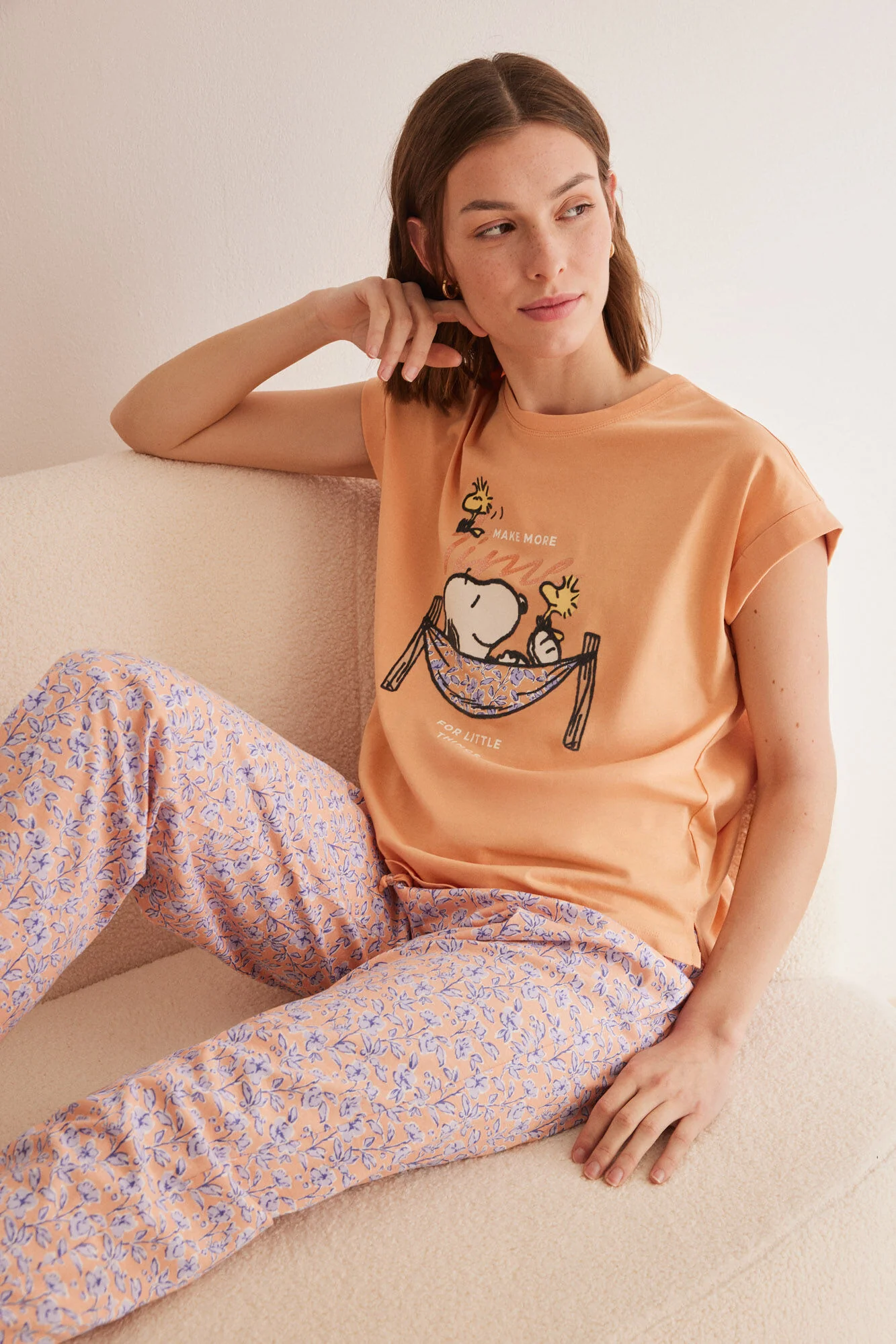 Snoopy 100% Cotton Pyjamas - Image 7