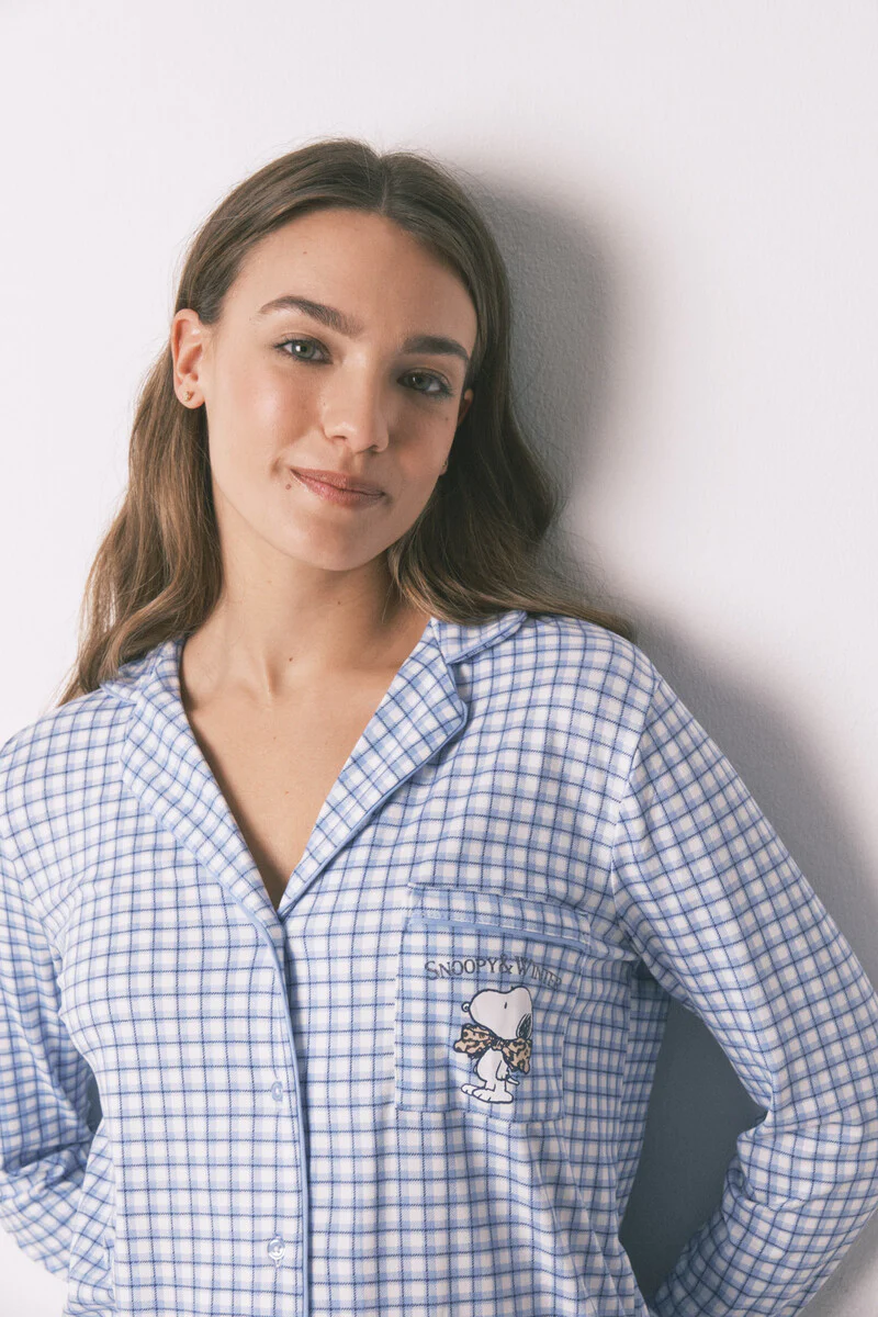 Snoopy Vichy Long Pyjamas - Image 5