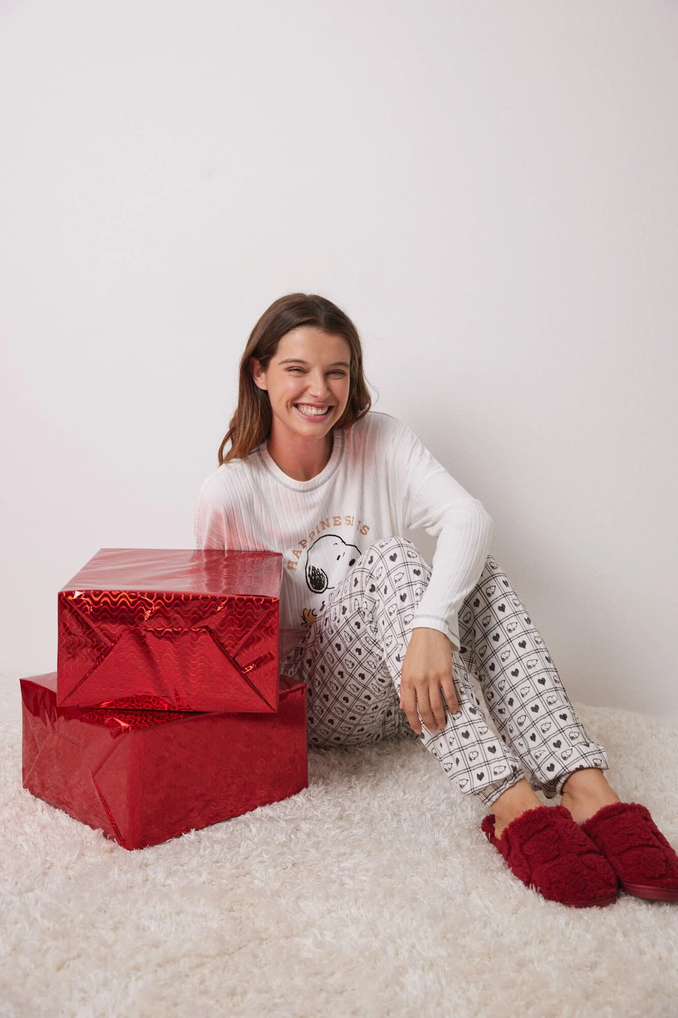 Super soft Snoopy long pajamas - Image 4