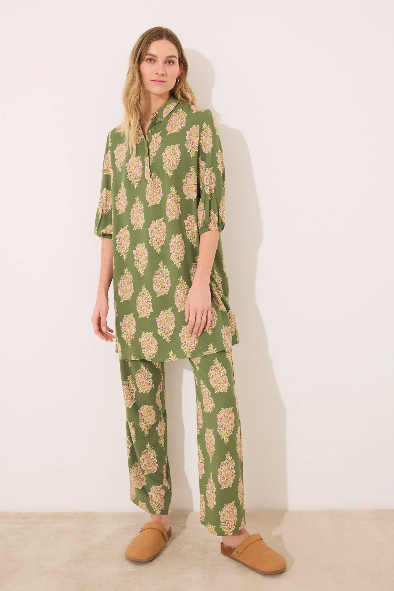 Viscose allover print camisole - Image 5