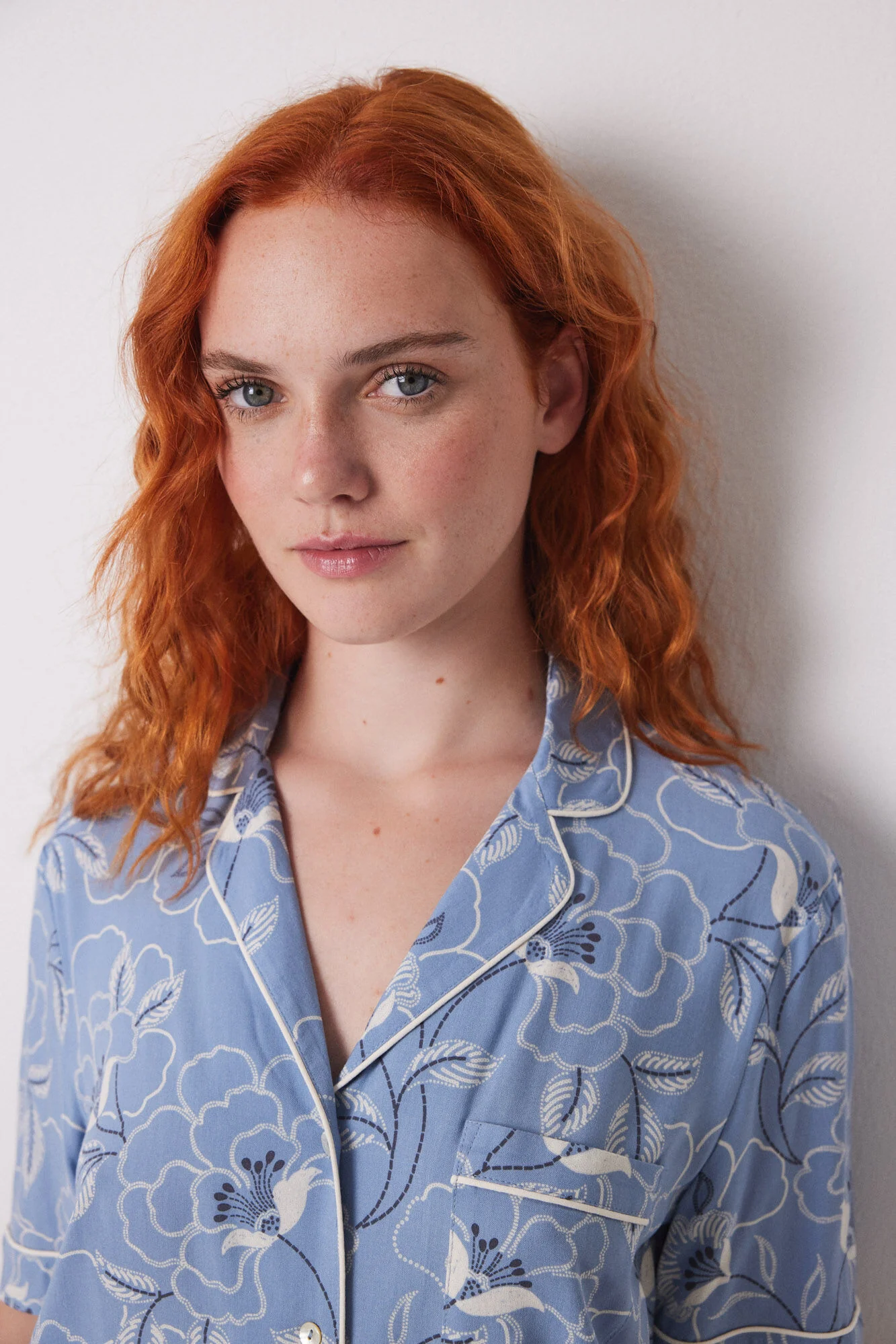 Viscose flower classic pyjamas - Image 6