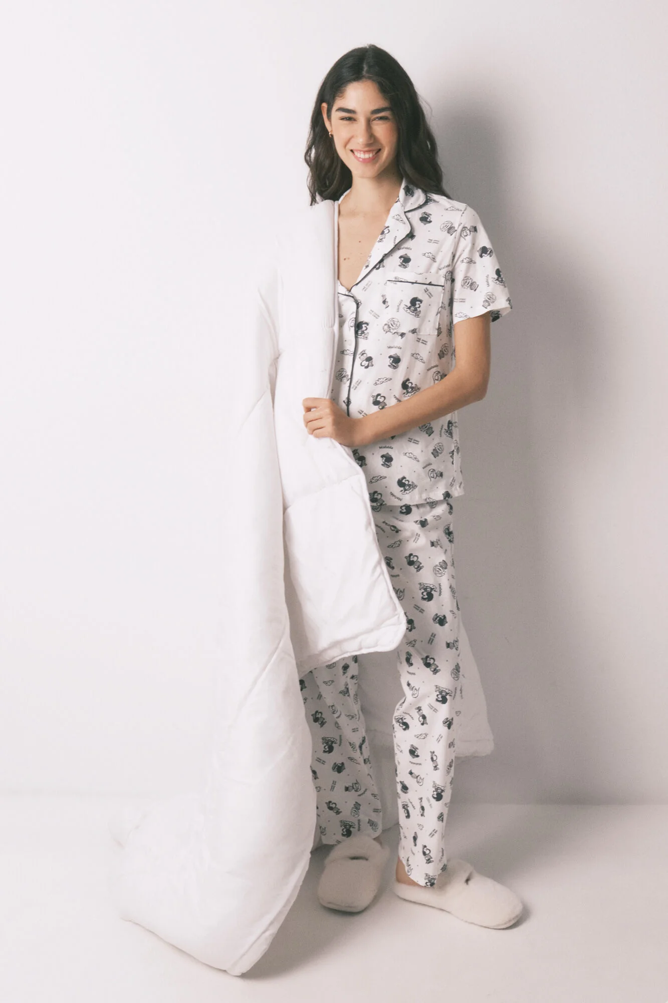 White 100% cotton classic pyjamas EL PRINCIPITO