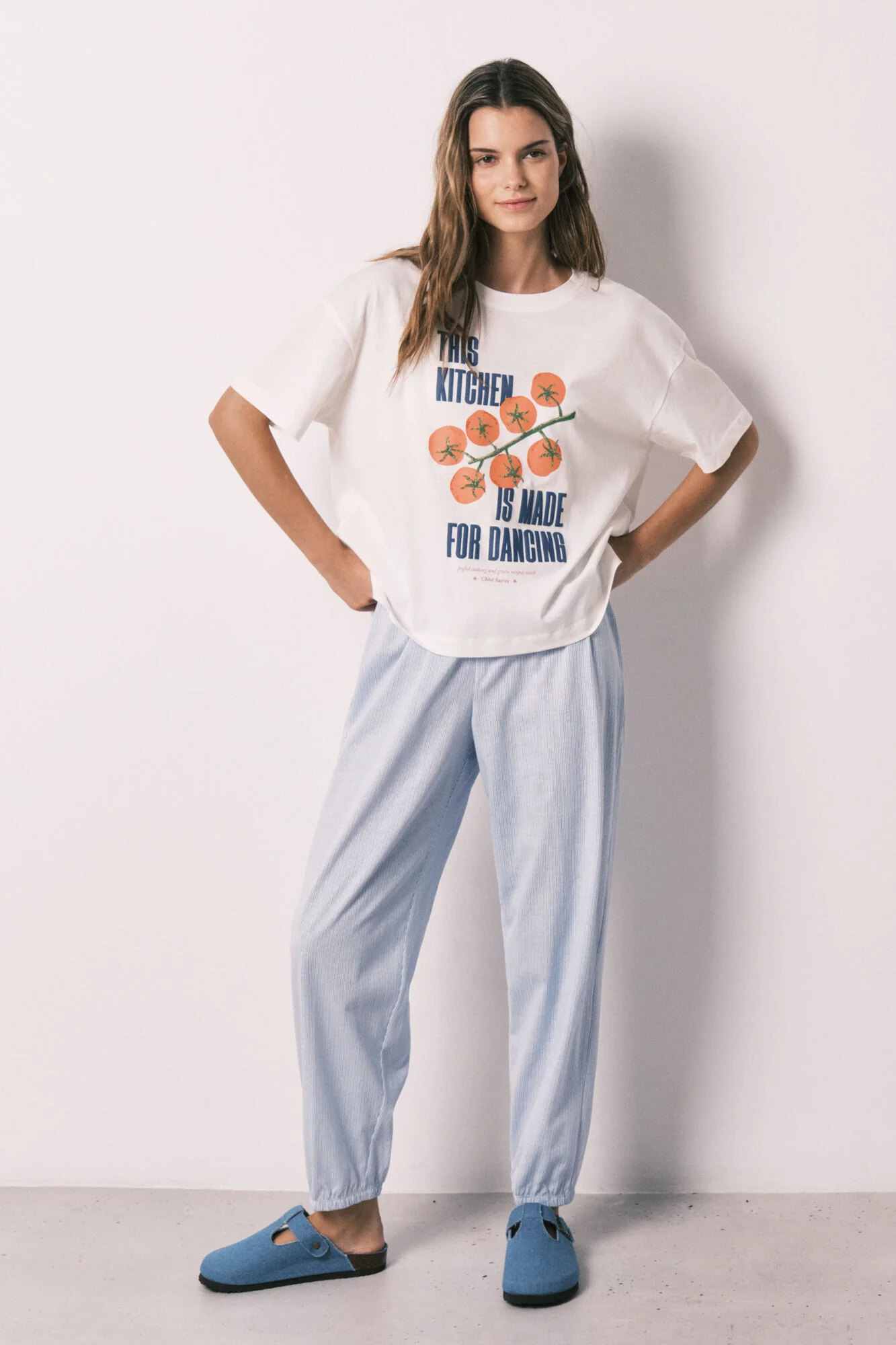 White 100% cotton short sleeve T-shirt - Image 5