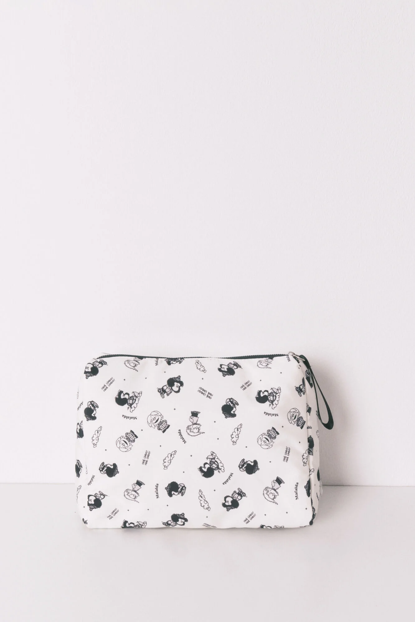 White nylon large vanity case MAFALDA - Image 4