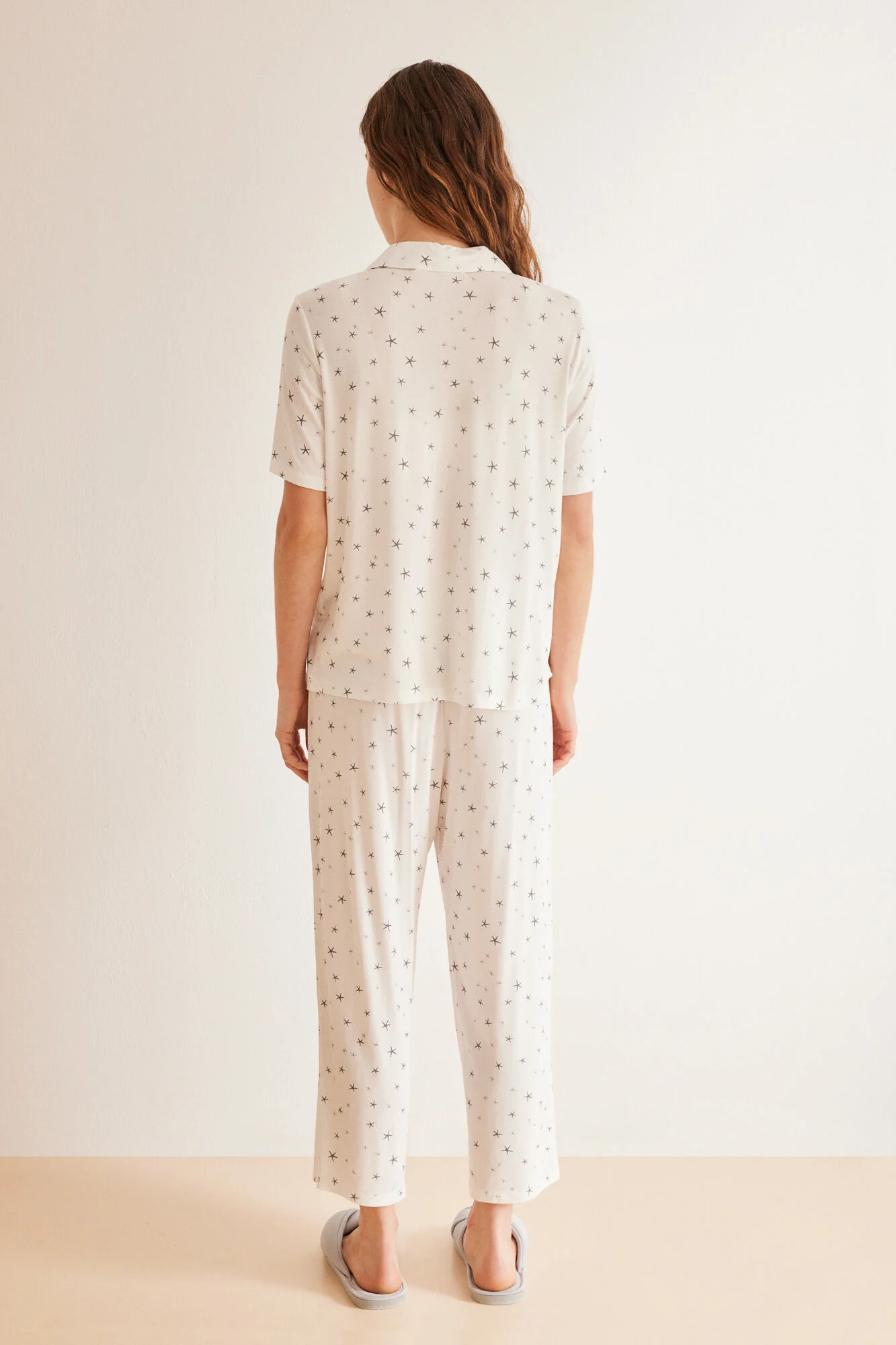 Ivory Capri classic pyjamas - Image 3