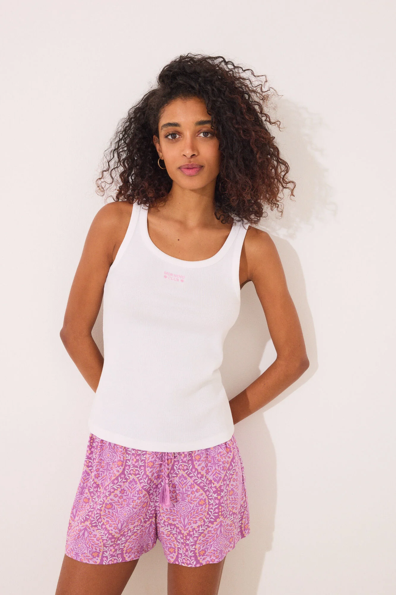White ribbed vest top - Image 5