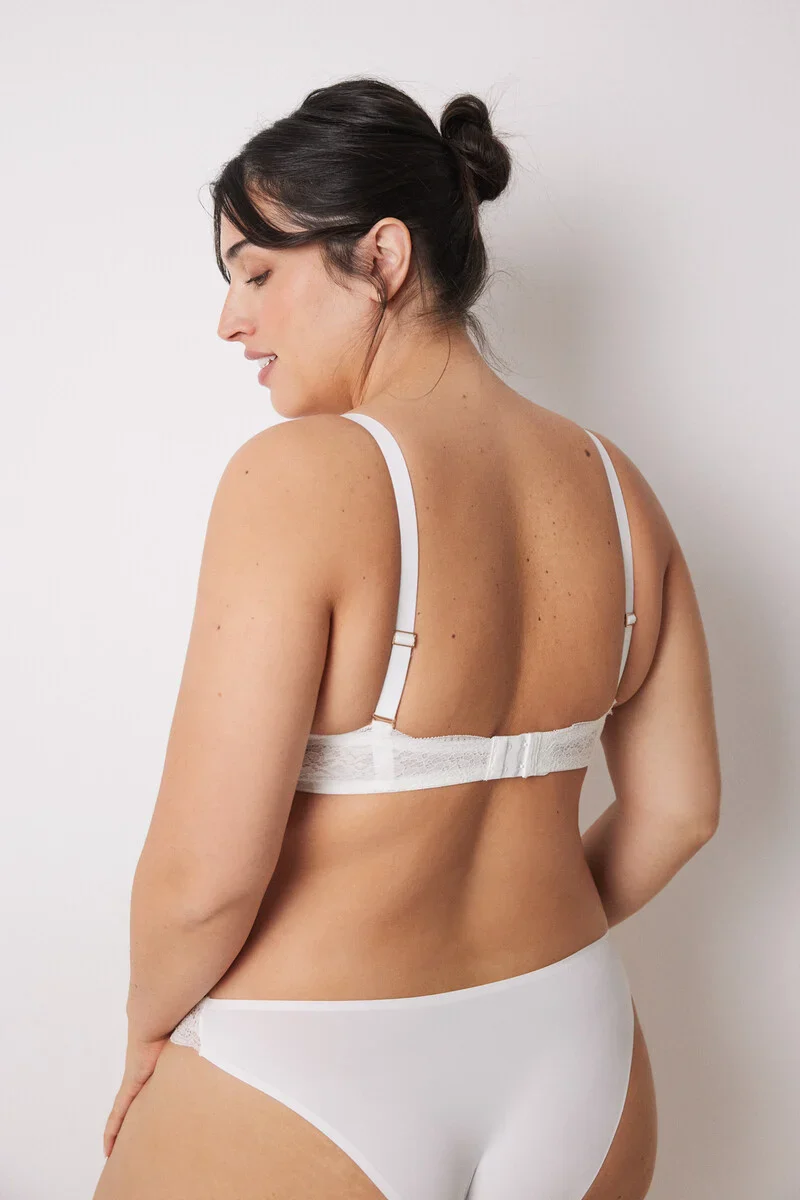 GORGEOUS White push up effect bra - Image 6
